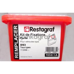 Zestaw spinek drzwi pełny RESTAGRAF 705011A | CITROËN,DS (1621266780)