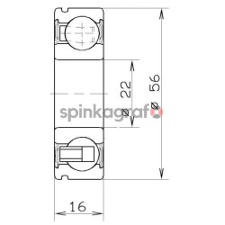 Łożysko skrzyni biegów NTN-SNR AB.12405.S01 | RENAULT typ skrz.:JB4;JB5 (7703090376)