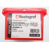 Zestaw spinek zderzaka przedniego pełny RESTAGRAF 701014D | RENAULT SCENIC II Faza 2  09/2006-04/2009  ( 35 elementów )