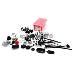 Zestaw spinek drzwi pełny RESTAGRAF 701007A | Zestaw mocowania /spinki/ drzwi przednich  /pełny/ RENAULT MEGANE III Ph1 (8009947