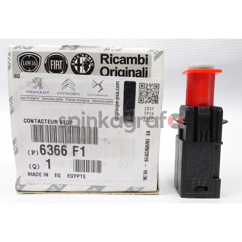 Włącznik świateł stop PSA 6366F1 | CITROEN NEMO/PEUGEOT BIPPER(A9) DO DATY 20080815 Włącznik świateł stop PSA 6366F1 | CITROEN NEMO/PEUGEOT BIPPER(A9) DO DATY 20080815