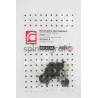 Zestaw spinek drzwi podstawowy RESTAGRAF 601014A | Zestaw mocowania /spinki/ drzwi przednich /podstawowy/  RENAULT MEGANE II 3-5