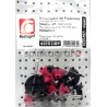 Zestaw spinek zderzaka tylnego podstawowy RESTAGRAF 601024H | RENAULT