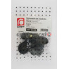 Zestaw spinek nadkola RESTAGRAF 601008B | Zestaw mocowania /spinki/ przedniego błotnika /podstawowy/  RENAULT CLIO II 3-5 DRZWI