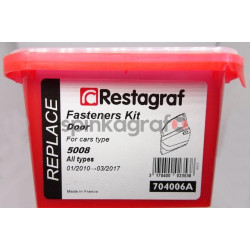 Zestaw spinek drzwi pełny RESTAGRAF 704006A | PEUGEOT (1607243980)