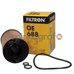 Filtr oleju FILTRON OE 688 | AUDI,SEAT,SKODA,VW (03L115466,03L115562)