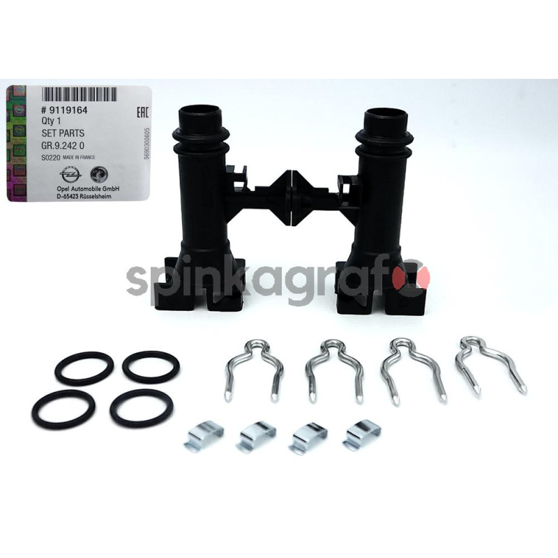 Nagrzewnica OPEL 9119164 | OPEL ASTRA G, ZAFIRA A