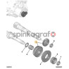 Koło zębate skrzyni PSA 1608841780