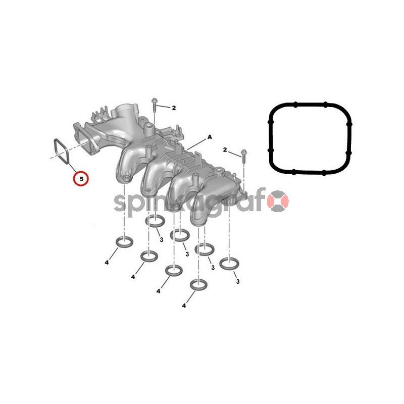 Uszczelka kolektora PSA 0348S5 | CITROEN BERLINGO, C2, C3 I, C3 PICASSO, C4, C4 GRAND PICASSO I,C4 I,C4 PICASSO I,C5 II, C5 III, Uszczelka kolektora PSA 0348S5 | CITROEN BERLINGO, C2, C3 I, C3 PICASSO, C4, C4 GRAND PICASSO I,C4 I,C4 PICASSO I,C5 II, C5 III,