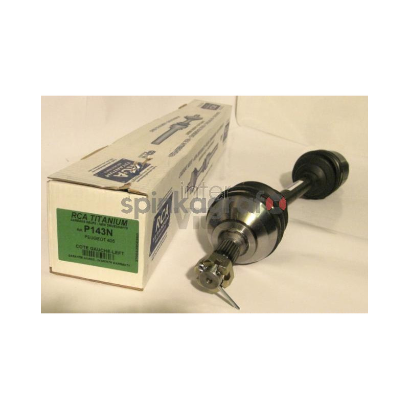 Półoś napędowa RCA FRANCE P143 N | PEUGEOT 405 7/9CV benz.mot XU 5/7 CV diesel oem 327209