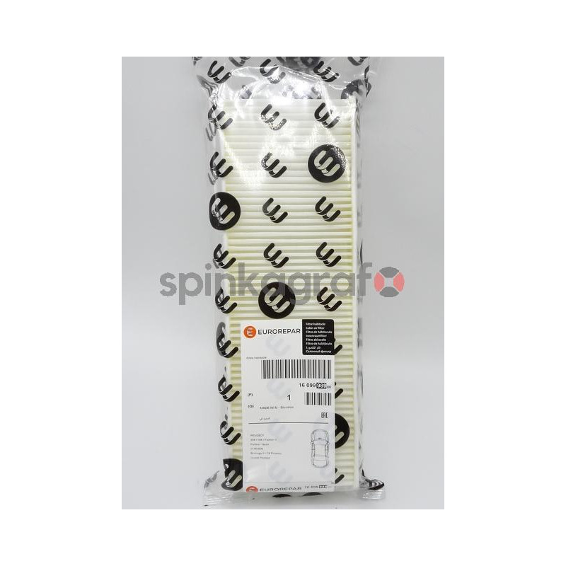 Filtr kabiny EUROREPAR 1609998980 | CITROEN BERLINGO 3, C4 PICASSO Filtr kabiny EUROREPAR 1609998980 | CITROEN BERLINGO 3, C4 PICASSO