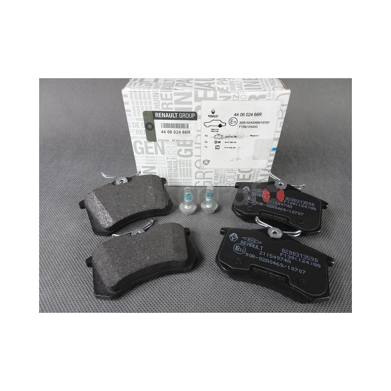 Klocki hamulcowe (tył) RENAULT 440602466R | Renault Clio III , Megane III / IV , Scenic III , Modus ; Citroen C3 II /sys.Lukas/ Klocki hamulcowe (tył) RENAULT 440602466R | Renault Clio III , Megane III / IV , Scenic III , Modus ; Citroen C3 II /sys.Lukas/