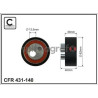 Rolka paska osprzętu  CFR 431-140 | CITROEN C5 PEUGEOT 607,BOXER 2.2HDI (9652066680)