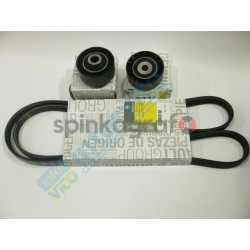 Zestaw paska osprzętu RENAULT 7701477533 | RENAULT CLIO II, KANGOO, TWINGO, LOGAN, mot. D4F 1.2 16V