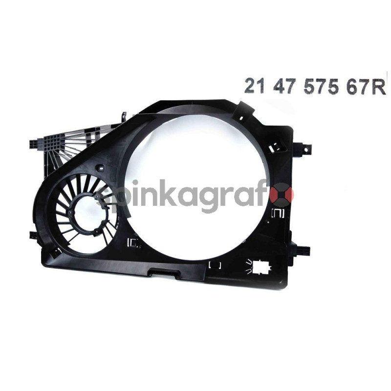 Osłona chłodnicy RENAULT 214757567R