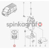 Filtr paliwa RENAULT 7701207667 | Renault Master II-III/Trafic II 1.9dCi /2.0dCi/2.2dCi /2.5dCi