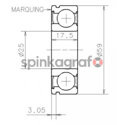 Łożysko skrzyni biegów NTN-SNR AB.41376.Y.S04 | RENAULT skrz.:JH1 (8200324369)(8200471327)