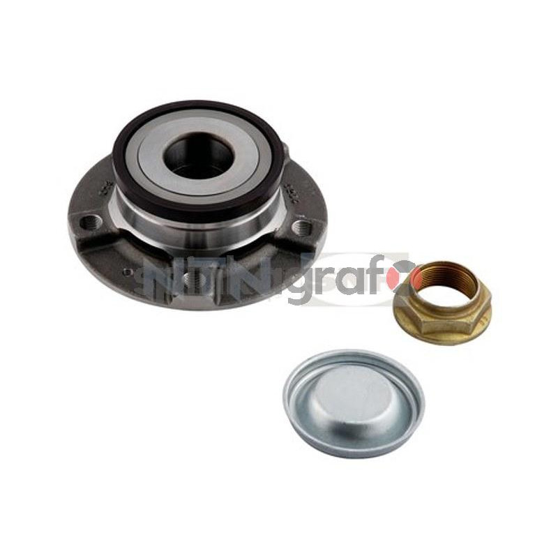 Zestaw łożyska koła NTN-SNR R159.49 | PEUGEOT 407/oprócz coupe/,607 2004-&gt;508; CITROEN C5,C6 (374887) (374882)