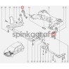 Poduszka sanek RENAULT 8200197452 | RENAULT MEGANE 2,SCENIC 2