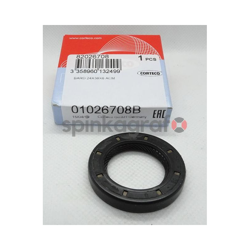 Uszczelniacz półosi CORTECO 01026708B | AUDI A1, A2, A3; SEAT ALTEA, ALTEA XL, CORDOBA, IBIZA III, IBIZA IV, LEON, TOLEDO III; S Uszczelniacz półosi CORTECO 01026708B | AUDI A1, A2, A3; SEAT ALTEA, ALTEA XL, CORDOBA, IBIZA III, IBIZA IV, LEON, TOLEDO III; S