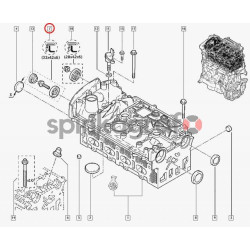 Uszczelniacz wałka rozrządu RENAULT 7701474363 | RENAULT CLIO 2,MEGANE 2 mot.K4J/K4M