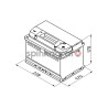 Akumulator BOSCH 0092S50070 | ALFA ROMEO,AUDI,BENTLEY,BMW,CADILLAC (1072348,1130886,1130888,1201264,19001646)