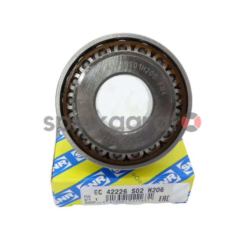 Łożysko skrzyni biegów NTN-SNR EC 42226 S02 H206 | 25x62x17.25 skrzyni biegów PF6 / PK4 / PK5 / PK6 wałka sprzęgłowego przód Ren