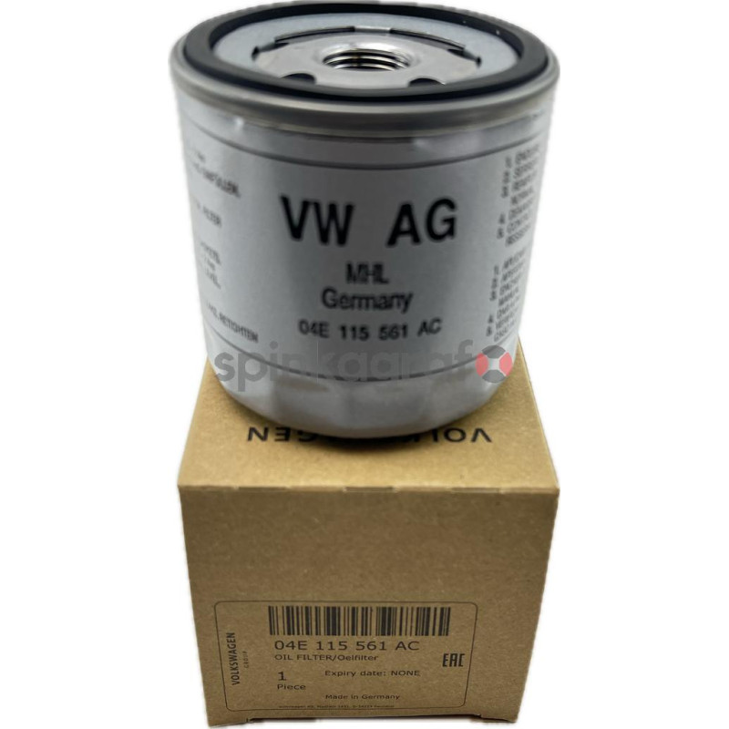 Filtr oleju VW 04E115561AC | Skoda Citigo , Fabia III / IV , Kamiq , Karoq , Kodiaq , Octavia III / IV , Superb III , Yeti ; VW Filtr oleju VW 04E115561AC | Skoda Citigo , Fabia III / IV , Kamiq , Karoq , Kodiaq , Octavia III / IV , Superb III , Yeti ; VW