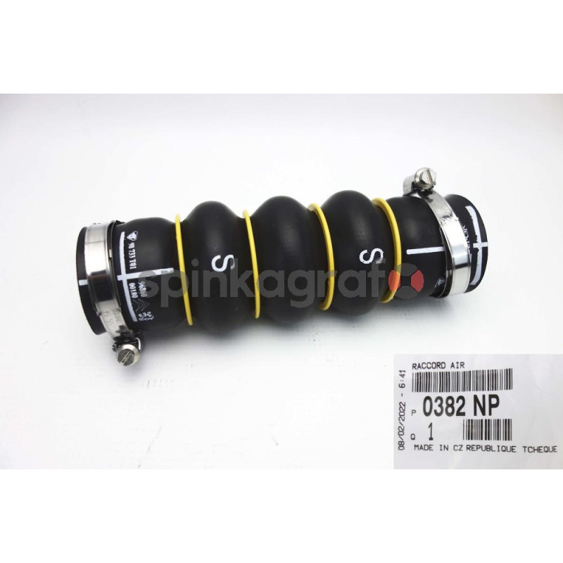 Przewód powietrza PSA 0382NP | CITROEN BERLINGO,C3 II,C3 PICASSO, C4 GRAND PICASSO I,C4 II,C5 III, DS3,DS4,DS5 1.6HDi 2006.09-&g Przewód powietrza PSA 0382NP | CITROEN BERLINGO,C3 II,C3 PICASSO, C4 GRAND PICASSO I,C4 II,C5 III, DS3,DS4,DS5 1.6HDi 2006.09-&g