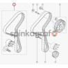 Zestaw paska rozrządu RENAULT 7701477028 | RENAULT CLIO,KANGOO,MEGANE,SCENIC II/III,LOGAN mot.K9K (1.5DCI) (16806-00QBB )