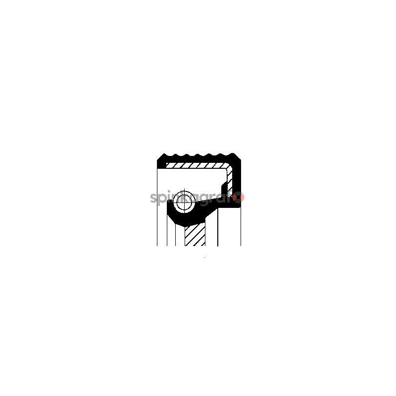 Uszczelniacz wału korbowego CORTECO 07011545B | Uszczelniacz 40x58x8 wału korbowego z przodu Citroen C15; Peugeot 309 I 1.1/1.3/ Uszczelniacz wału korbowego CORTECO 07011545B | Uszczelniacz 40x58x8 wału korbowego z przodu Citroen C15; Peugeot 309 I 1.1/1.3/
