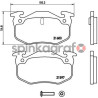 Klocki hamulcowe (przód) BREMBO P 68 018 | RENAULT (7701203668,7701203919,7701204036)