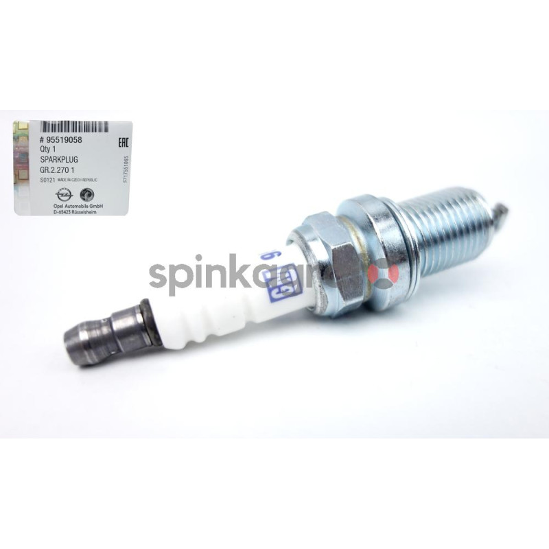 Świeca zapłonowa OPEL 95519058 | Opel 1.0 / 1.2 / 1.4 / 1.6 / 1.8 Agila, Astra II/III, Corsa C/D, Insignia, Meriva A, Signum, Ti