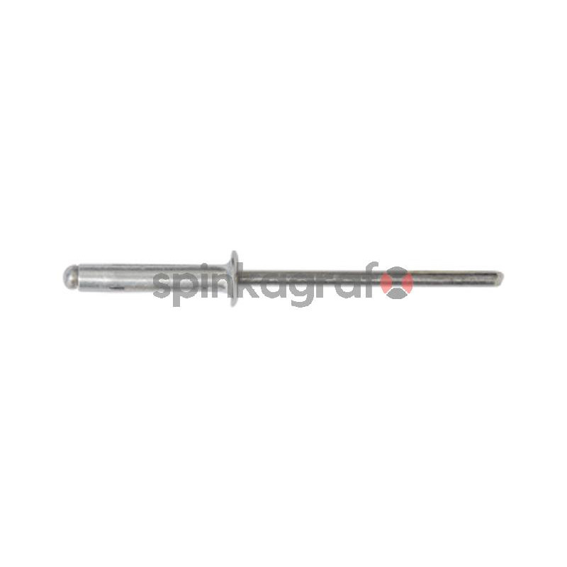 Nit montażowy metalowy RESTAGRAF 4082 | nity metalowe zrywane zderzaki Citroen-Renault 3,2 X 17 mm - zakres 0-6,35 mm torebka sz