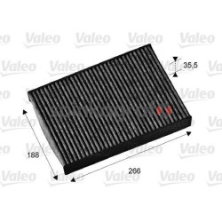 Filtr kabiny VALEO 715673 | PEUGEOT