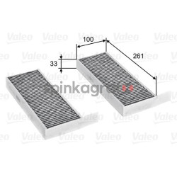 Filtr kabiny VALEO 715805
