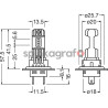 Żarówka halogenowa LED OSRAM 64210DWESY-2HB